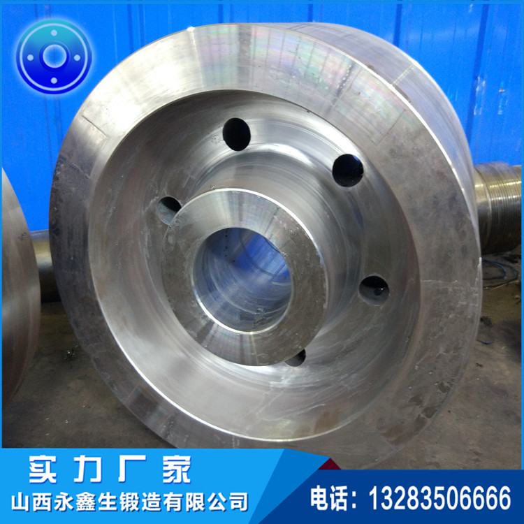 鍛造回轉(zhuǎn)窯拖輪鍛造件 鍛造回轉(zhuǎn)窯拖輪鍛造件