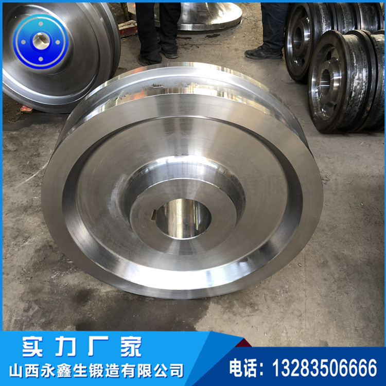鍛造鋼渣機車輪鍛件 鍛造鋼渣機車輪鍛件