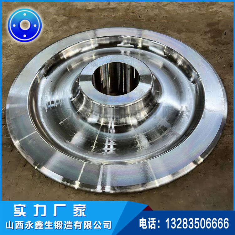 固轉支承起重機車輪鍛件