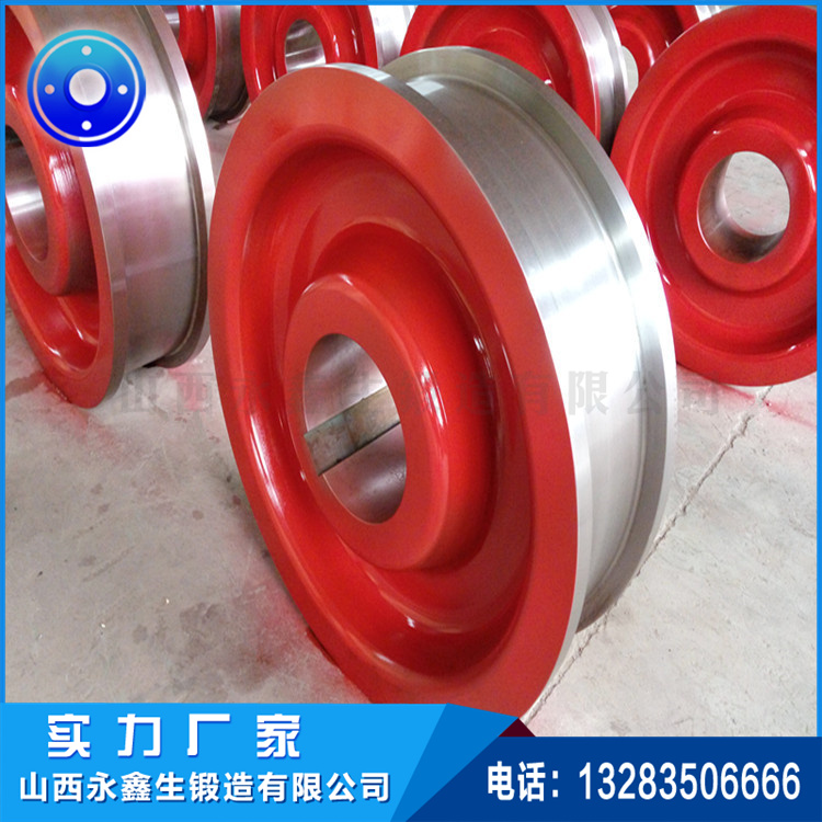 抓斗卸船機車輪鍛件