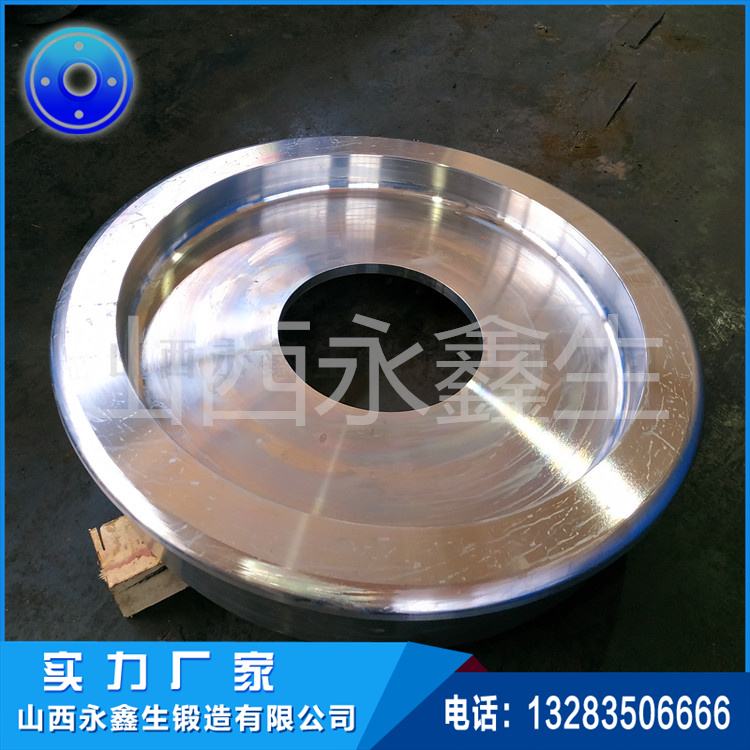 鎳鐵回轉(zhuǎn)窯車(chē)輪鍛件